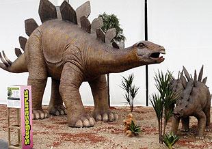 exhibición de dinosaurios en Torremolinos
