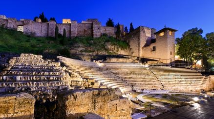 El primer teatro romano de Málaga
