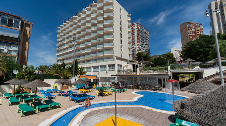 Sun terrace regente hotel benidorm